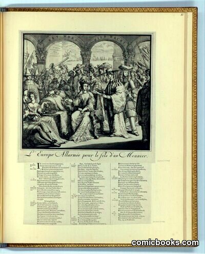 L'Europe Alarmée pour la Foi S. Mesnier by #Romeyn_de_Hooghe_Stecher_in