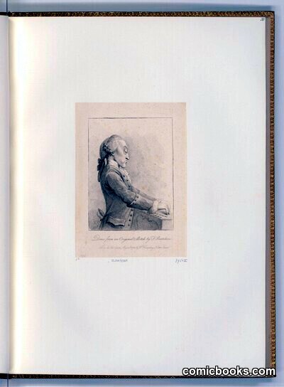 Portrait of Thomas Augustine Arne by #Francesco_Bartolozzi_Stecher_in