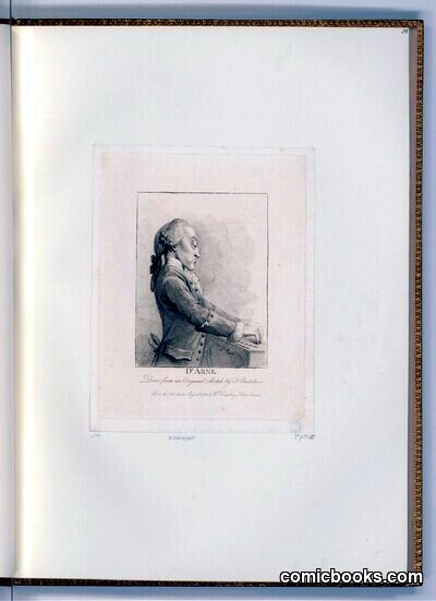 Portrait of Thomas Augustine Arne by #Francesco_Bartolozzi_Stecher_in