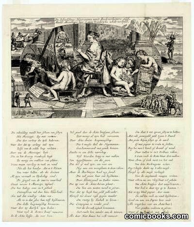 De Inbeelding: Heerseres van't Rookverkopers-gild (The Image: Mistress of the Tobacco Sellers' Guild) by http://data.jck.nl/resource/skos/thespersoon/100598
