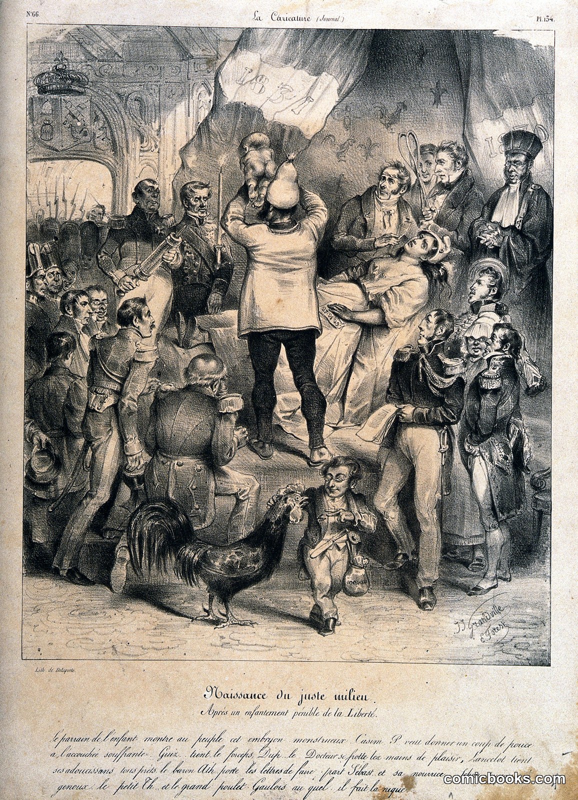 Naissance du juste milieu (Birth of the Juste Milieu) by http://data.europeana.eu/agent/53765