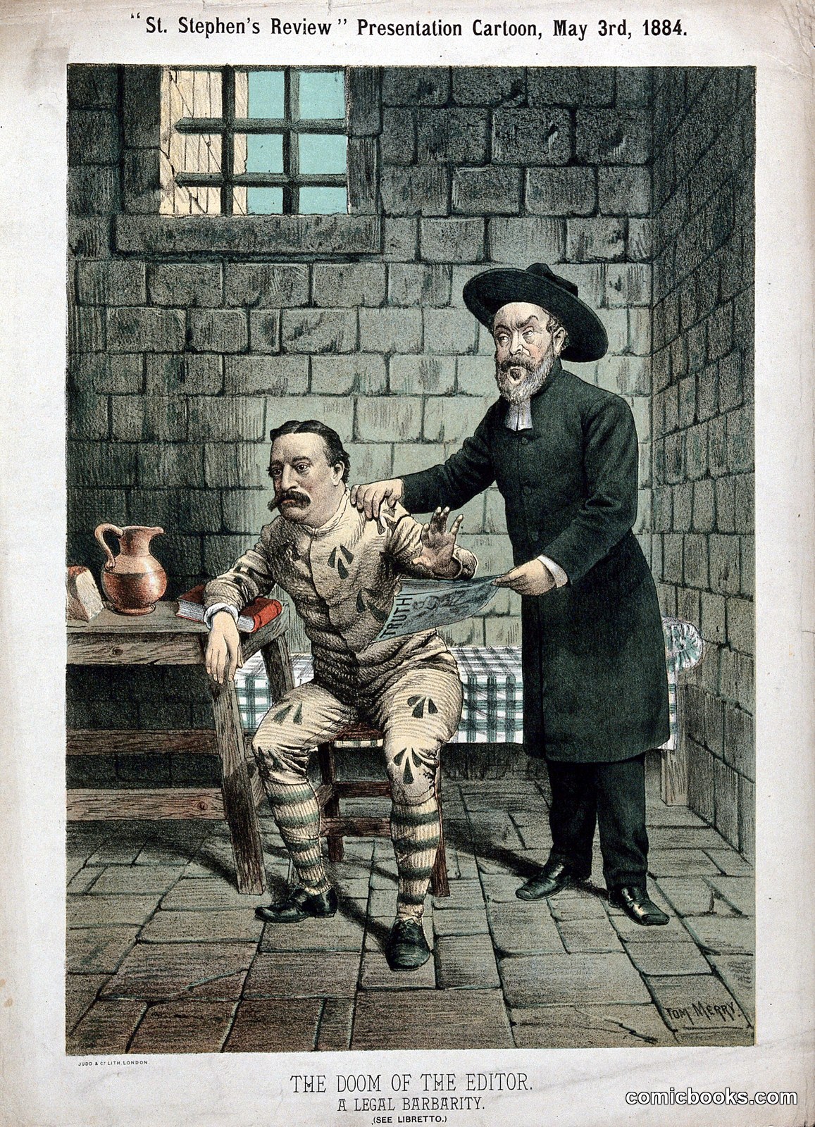 The Doom of the Editor: A Legal Barberety by Tom Merry