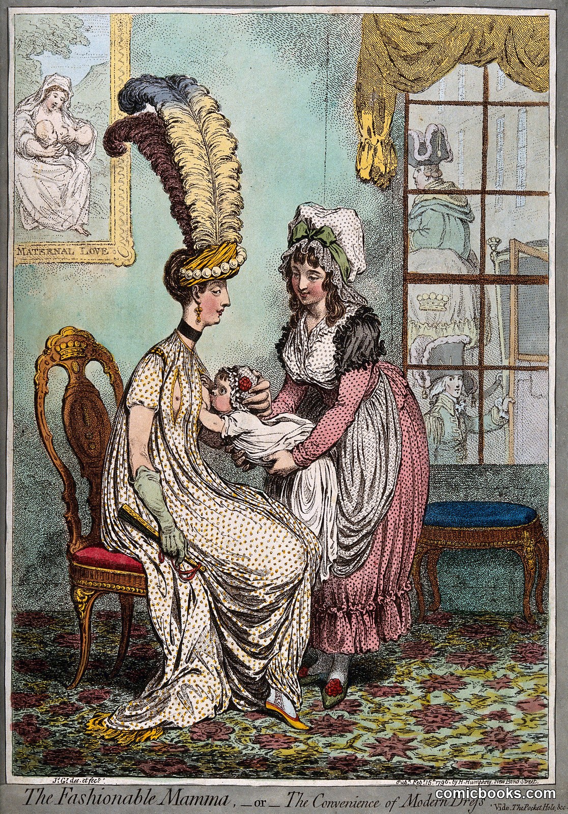 The Fashionable Mamma, –or– The Convenience of Modern Dress by http://data.europeana.eu/agent/148259