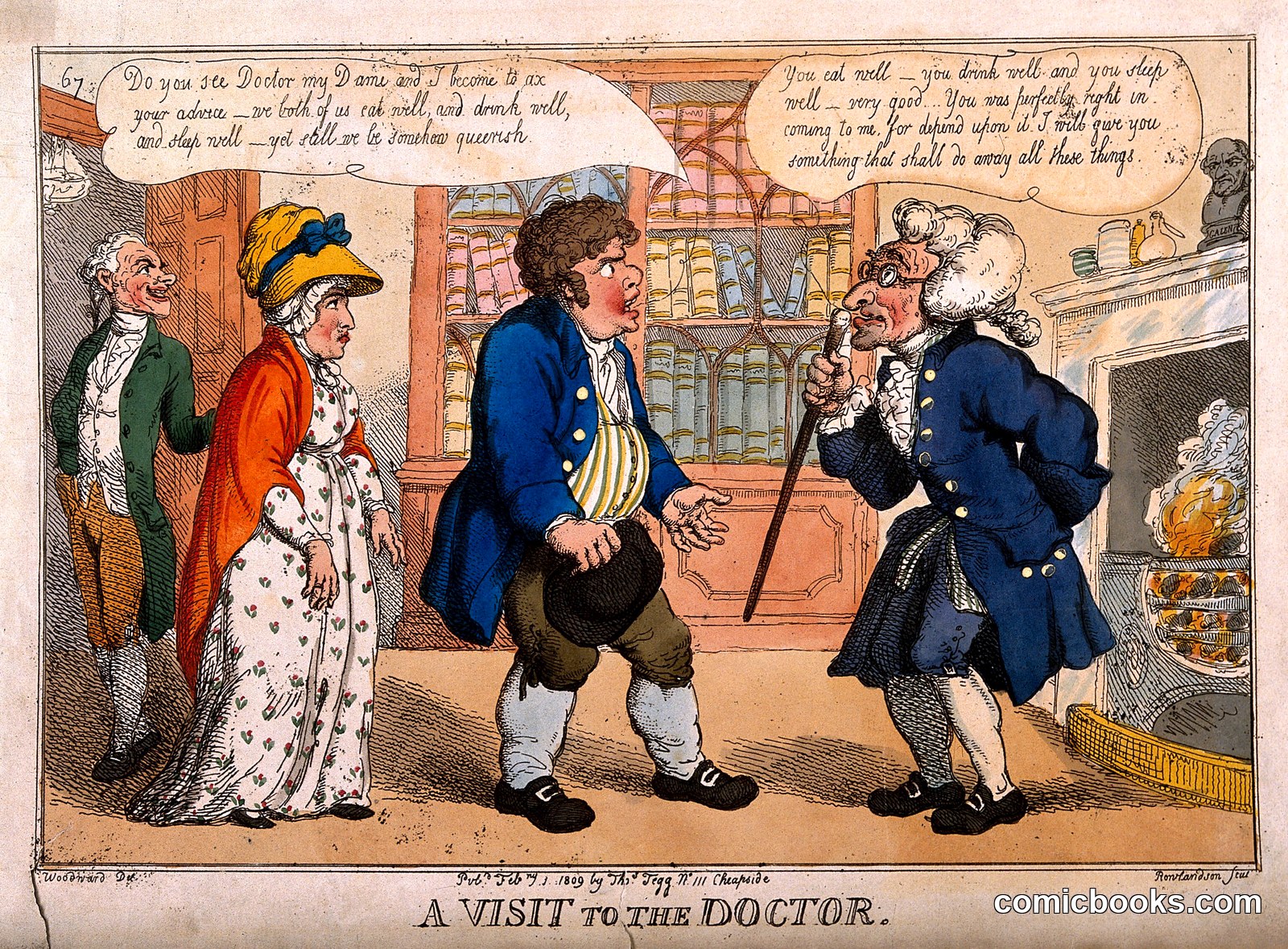 A Visit to the Doctor by George Moutard Woodward