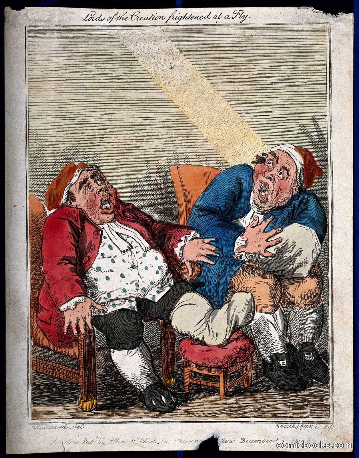 Lords of the Creation Frightened at a Fly by George Moutard Woodward