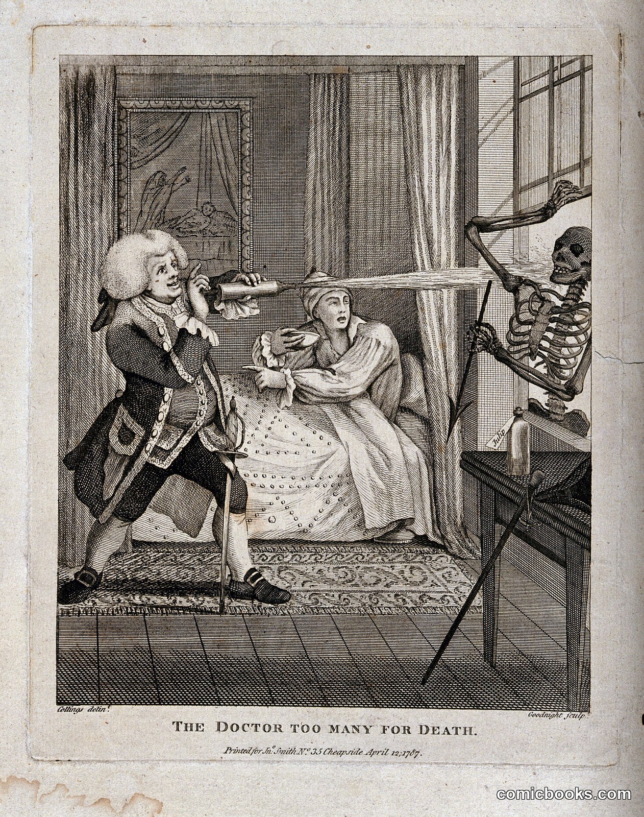 The Doctor Too Many for Death by Samuel Collings