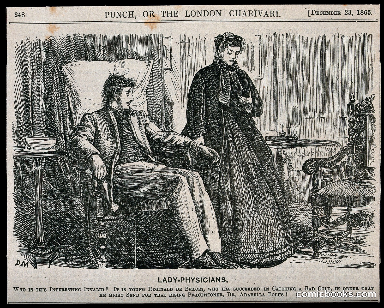 Lady-Physicians by George Du Maurier