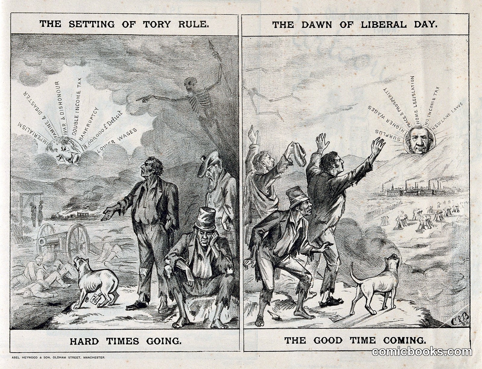 The Setting of Tory Rule / The Dawn of Liberal Day