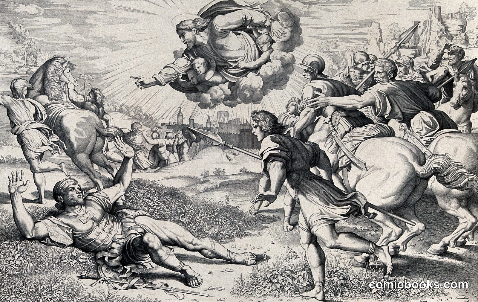 The Conversion of St. Paul by Raphael