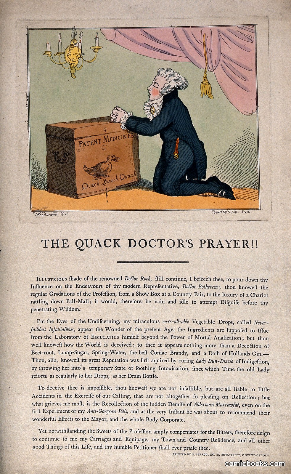 The Quack Doctor's Prayer!! by http://data.europeana.eu/agent/14268