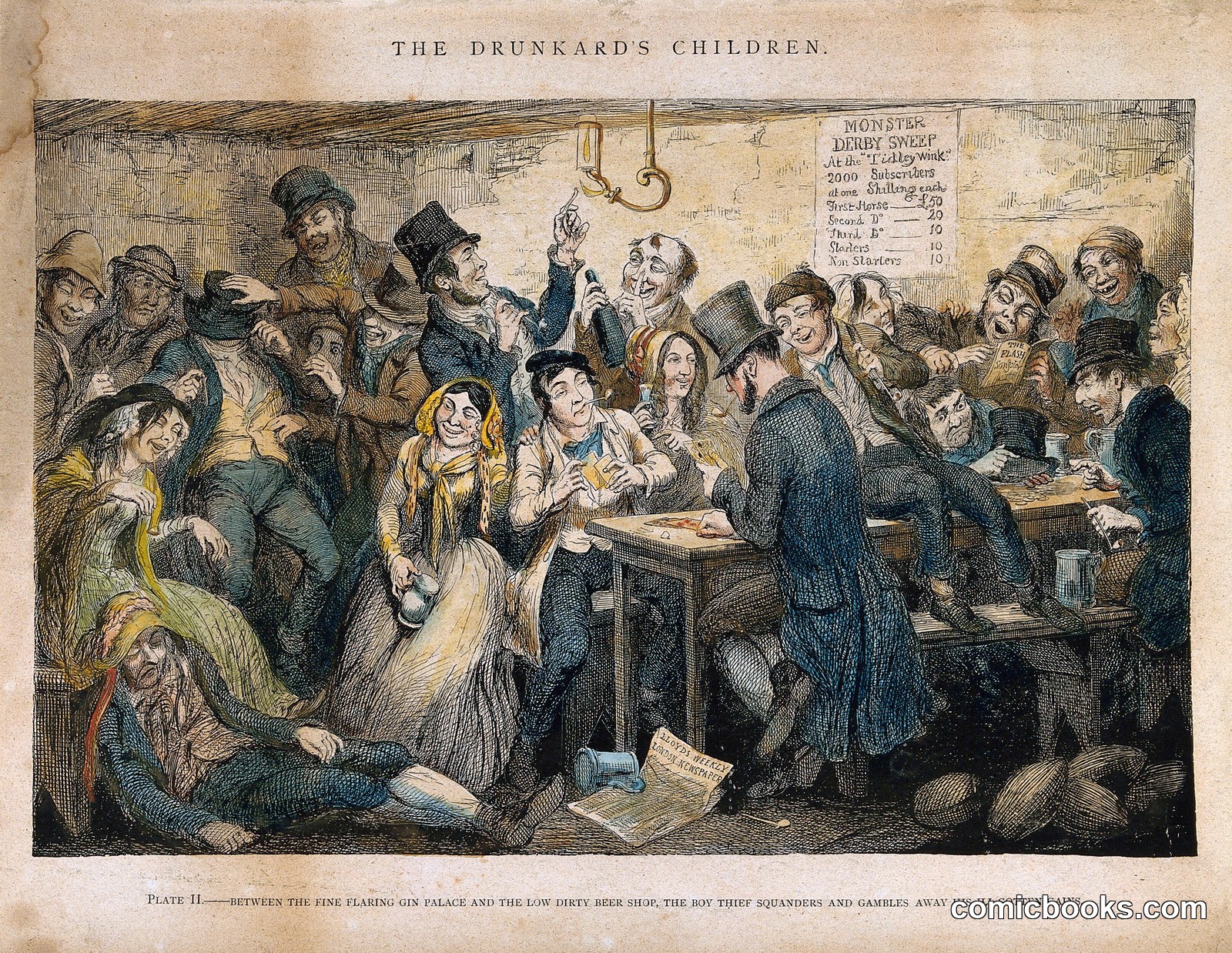 The Drunkard's Children, Plate II by http://data.europeana.eu/agent/63272