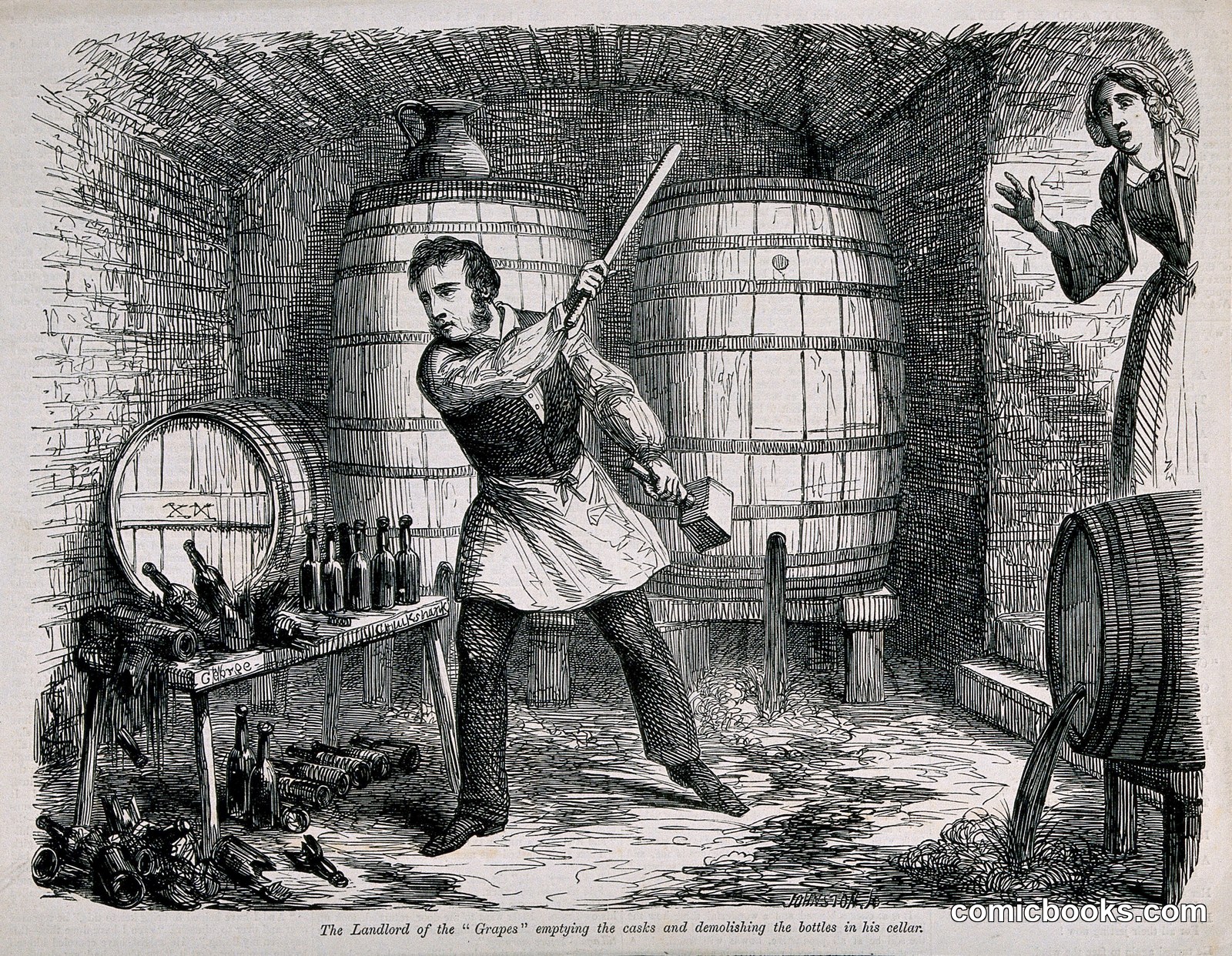 A Landlord Empties His Casks and Demolishes His Bottles by http://data.europeana.eu/agent/63272