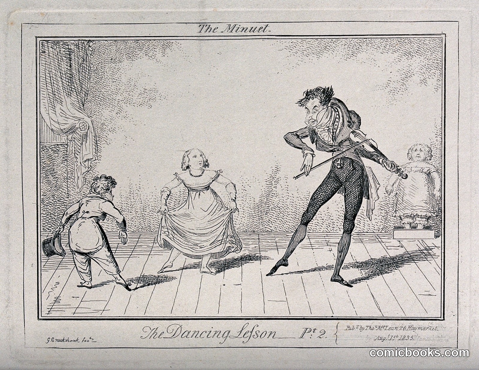The Dancing Lesson, Pt. 2 — The Minuet