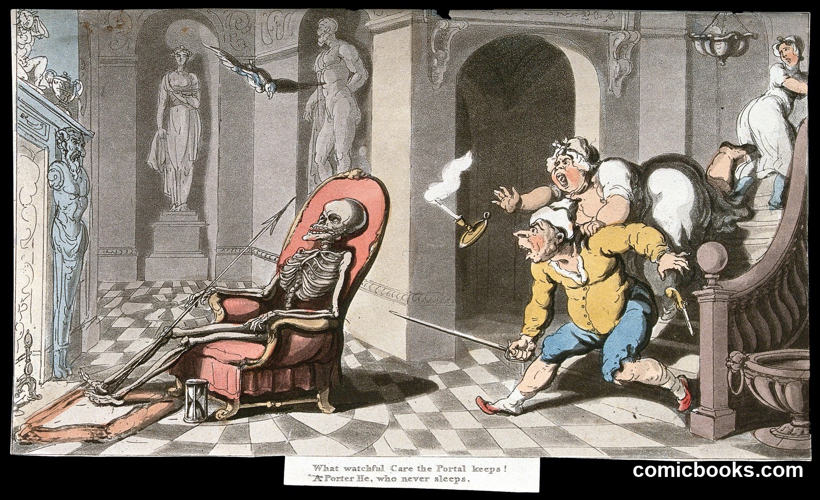 The Dance of Death: The Porter's Chair by http://data.europeana.eu/agent/148260