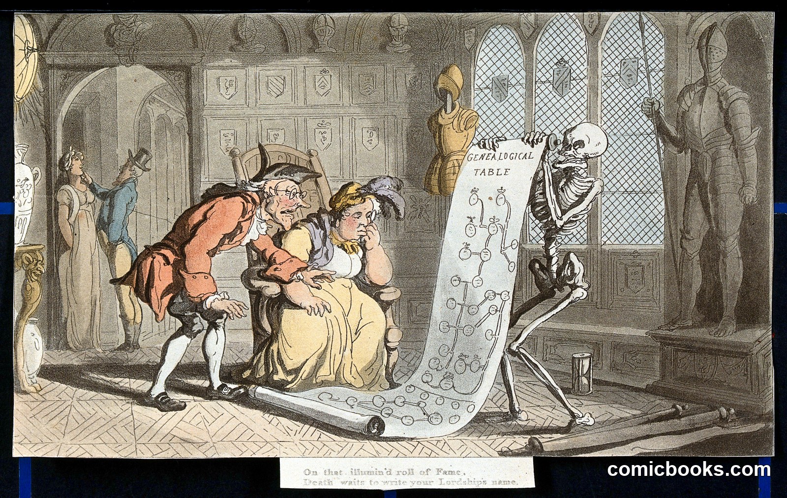 The Dance of Death: The Genealogist by http://data.europeana.eu/agent/148260