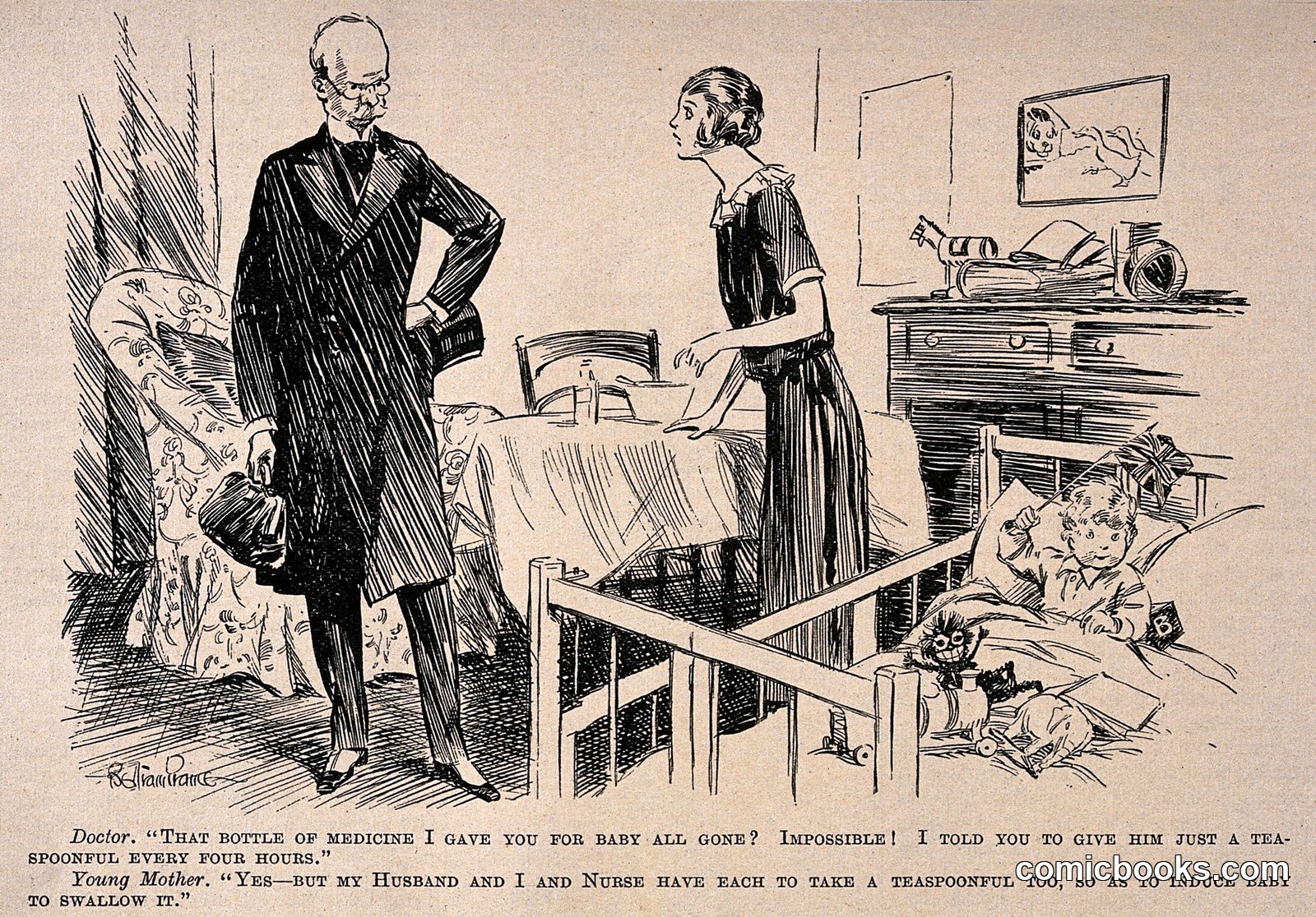 That Bottle of Medicine I Gave You for Baby by Bertram Prance