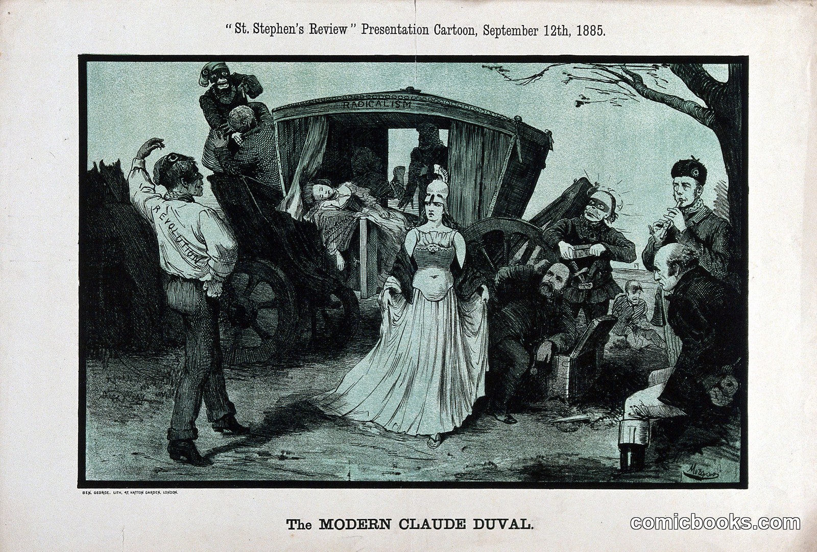 The Modern Claude Duval by Morgan