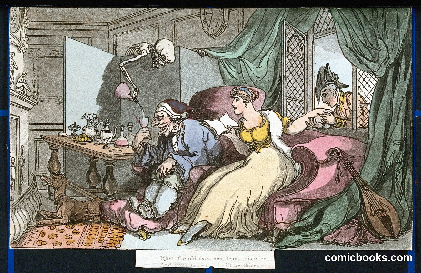 The Dance of Death: The Honeymoon by http://data.europeana.eu/agent/148260