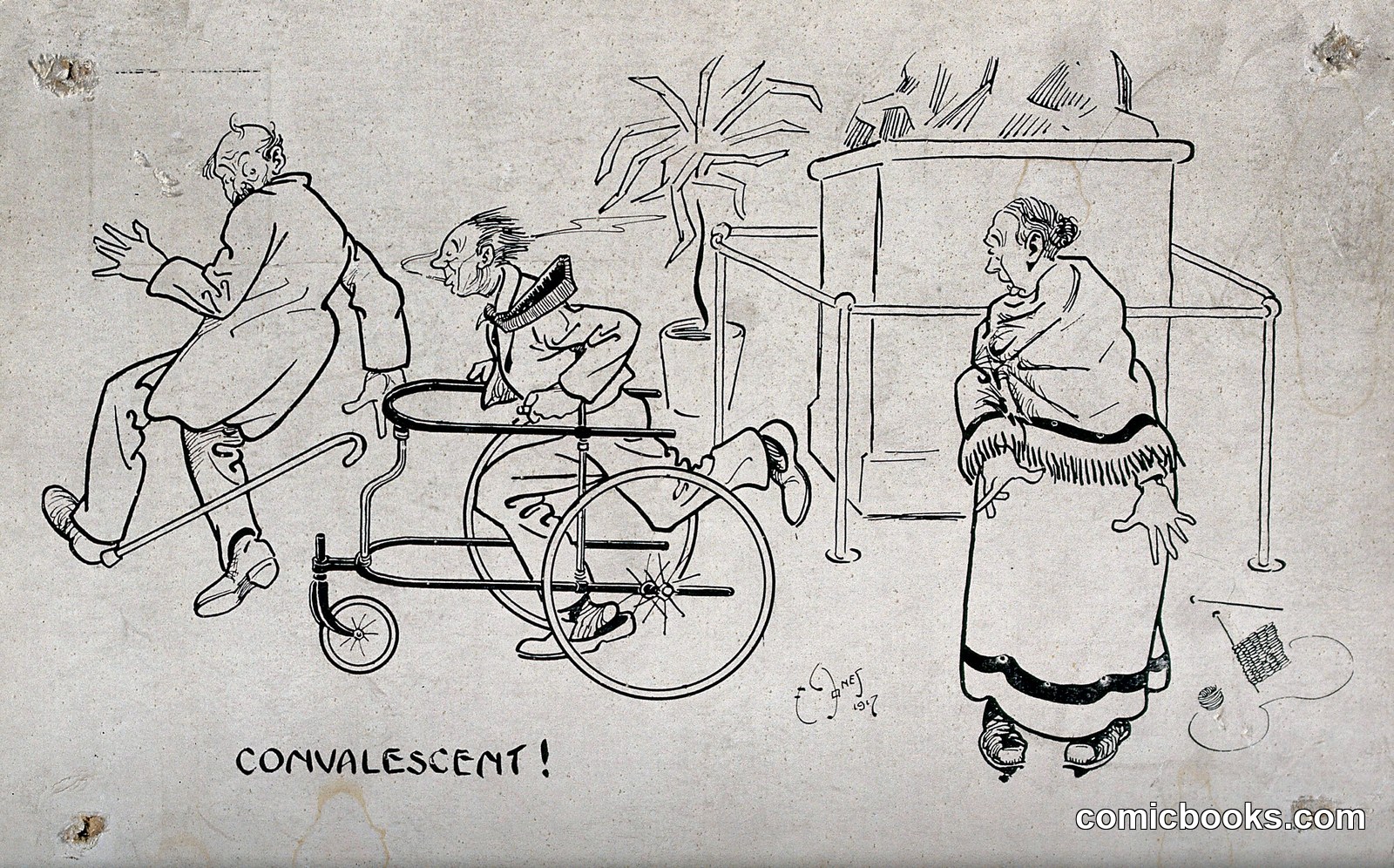 Convalescent! by E. Jones