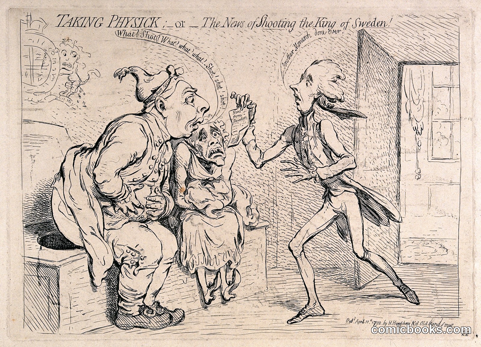 Taking Physick: or—The News of Shooting the King of Sweden by http://data.europeana.eu/agent/148259