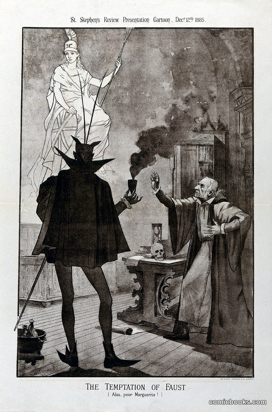 The Temptation of Faust by Morgan