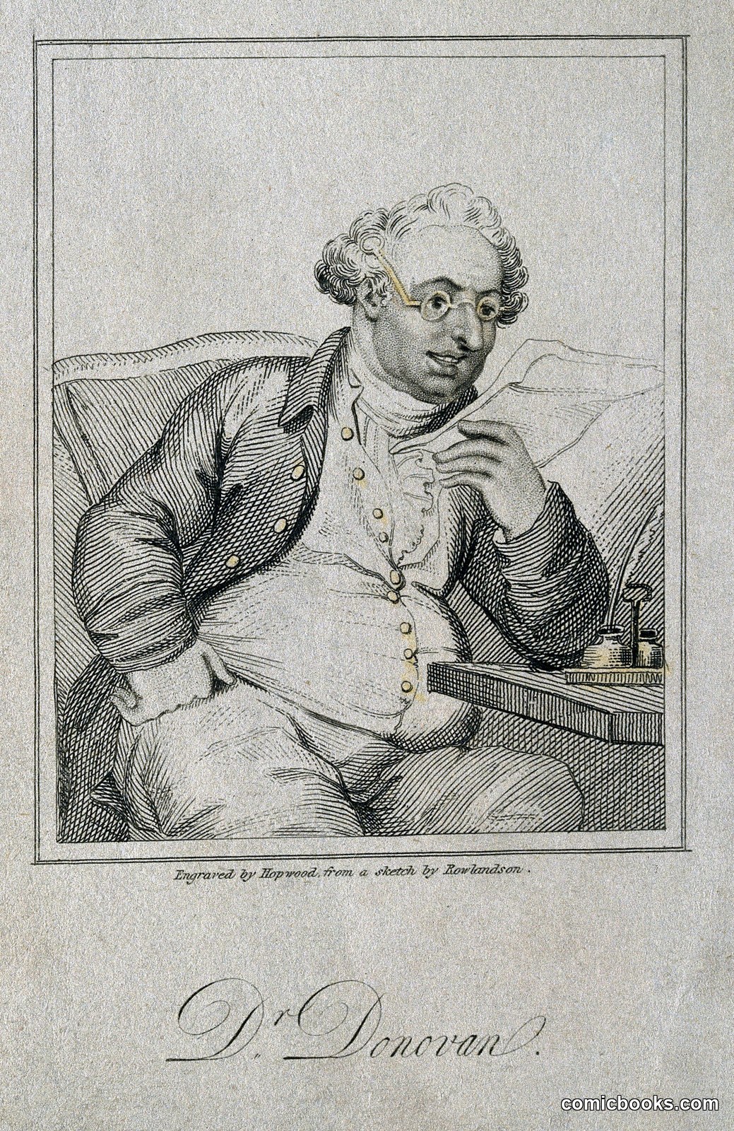Dr. Donovan by Thomas Rowlandson