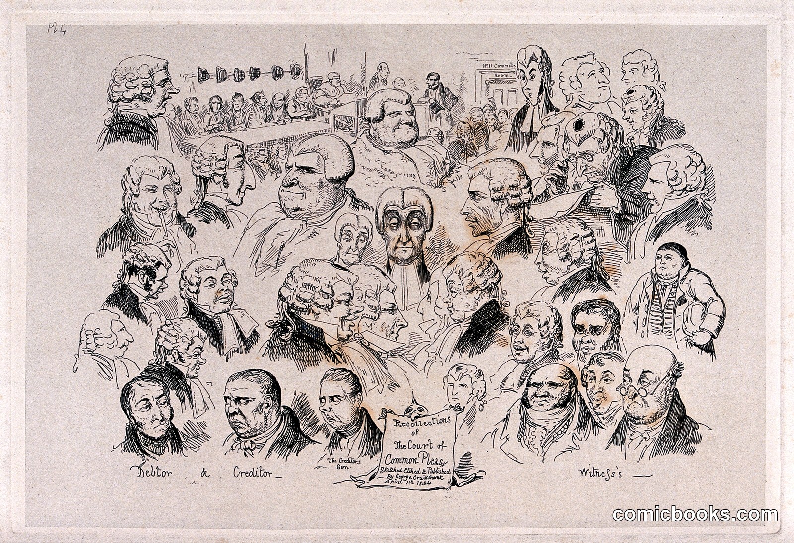 Heads of Different Types of People in Connection with the Law