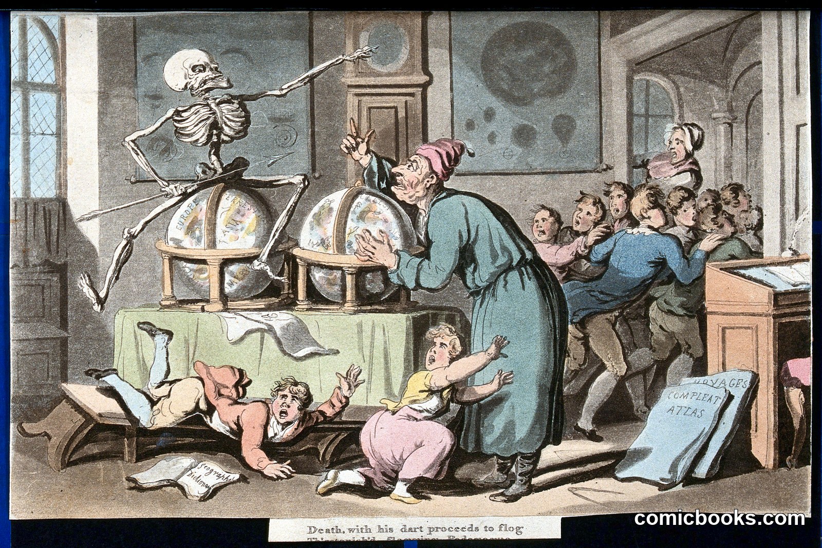 The Dance of Death: The Schoolmaster by http://data.europeana.eu/agent/148260