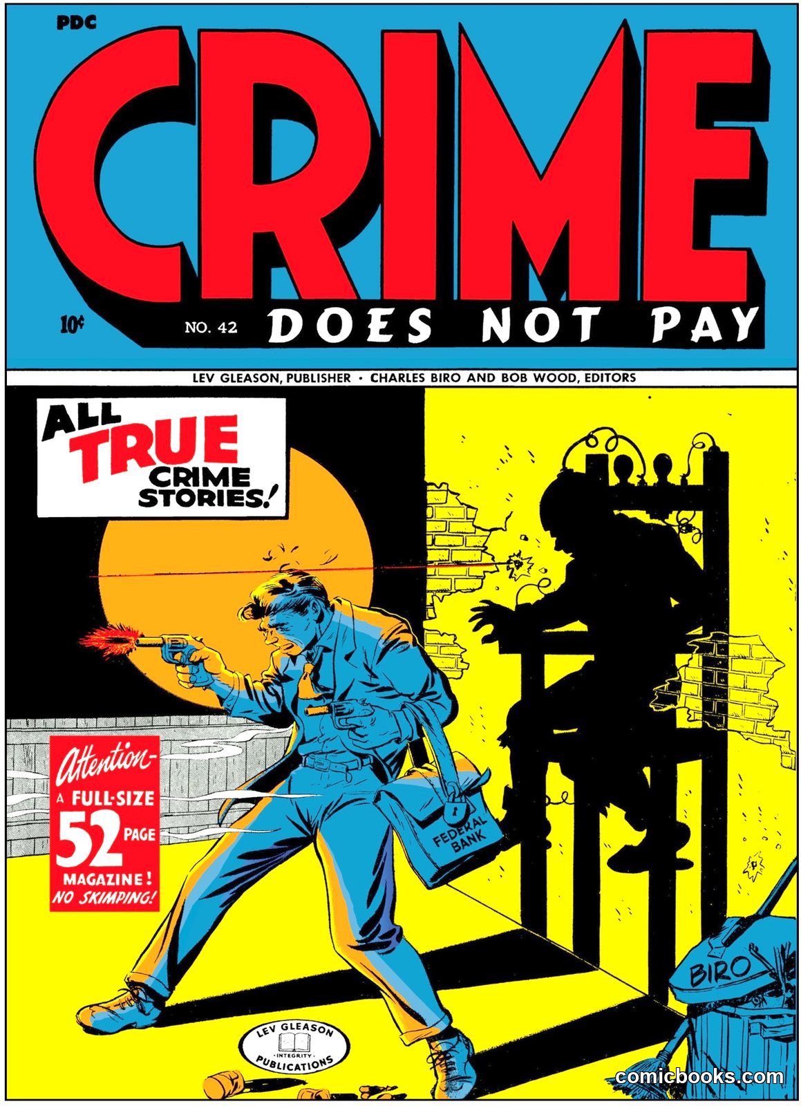 Crime Does Not Pay by Lev Gleason / Charles Biro