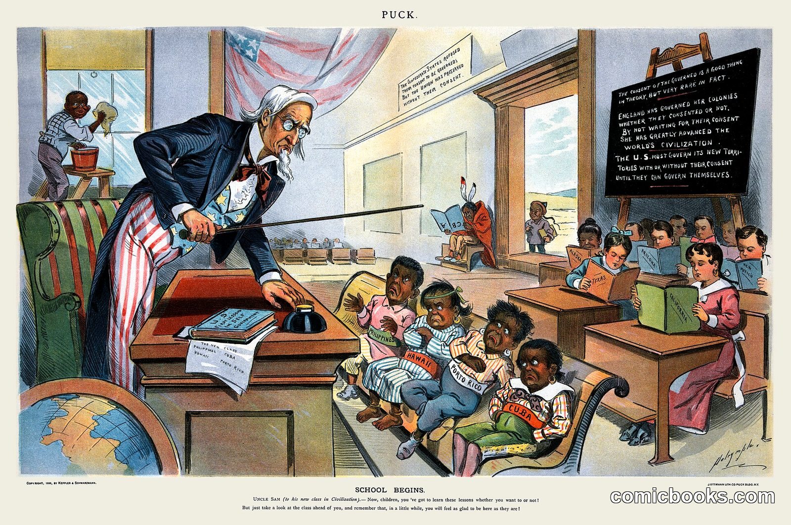 School Begins by Louis Dalrymple
