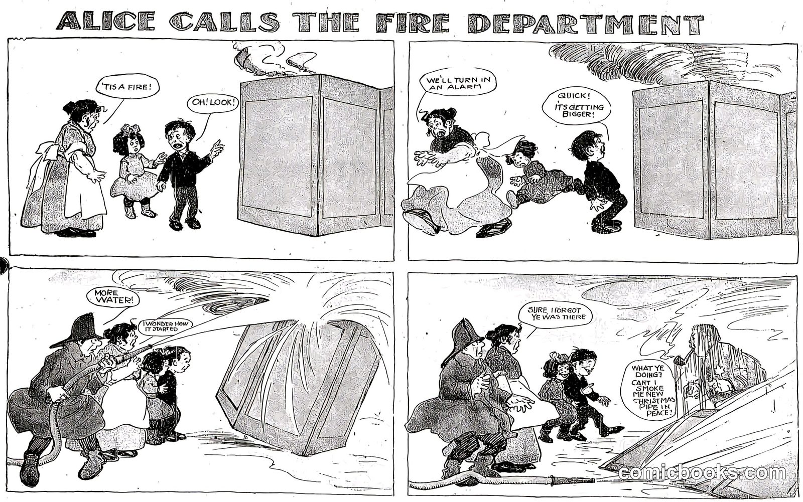 Alice Calls the Fire Department