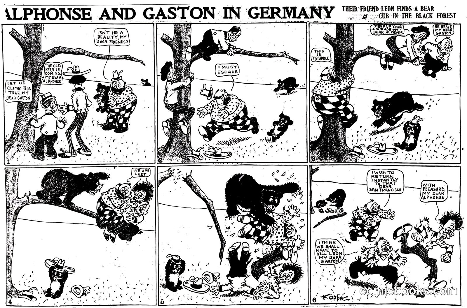 Alphonse and Gaston in Germany