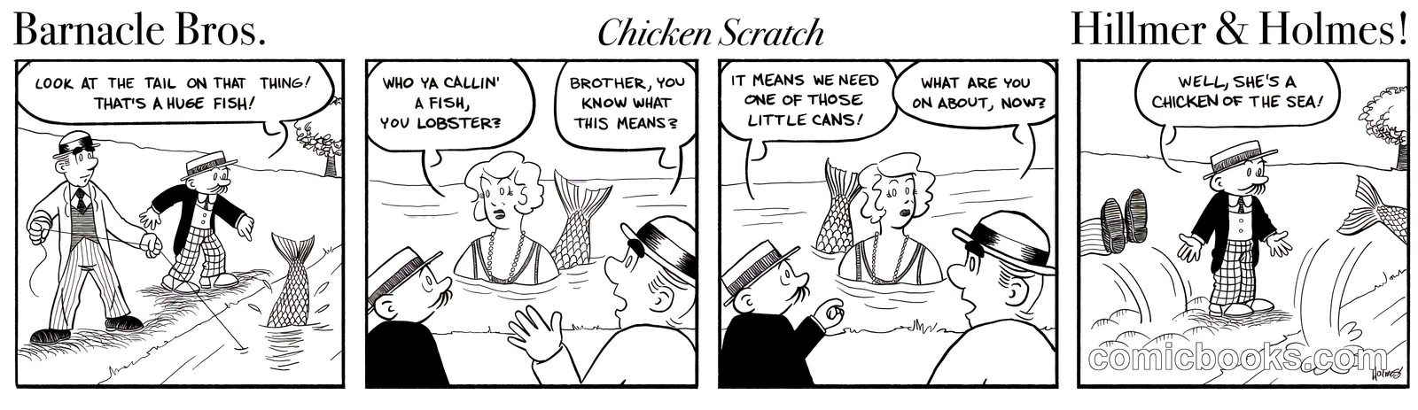 Comic Strip Panels: Early 20th Century Newspaper Comics