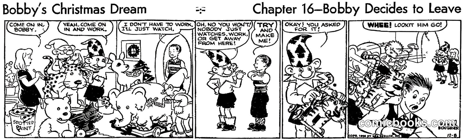 Bobby's Christmas Dream, Chapter 16—Bobby Decides to Leave