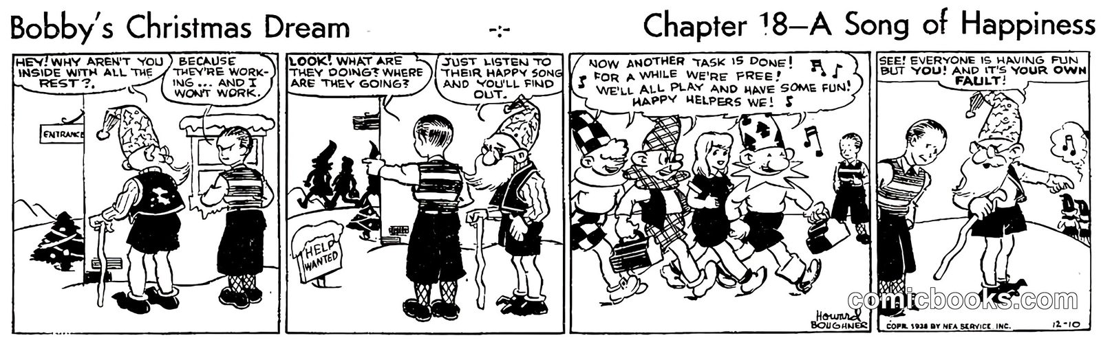 Bobby's Christmas Dream, Chapter 18—A Song of Happiness