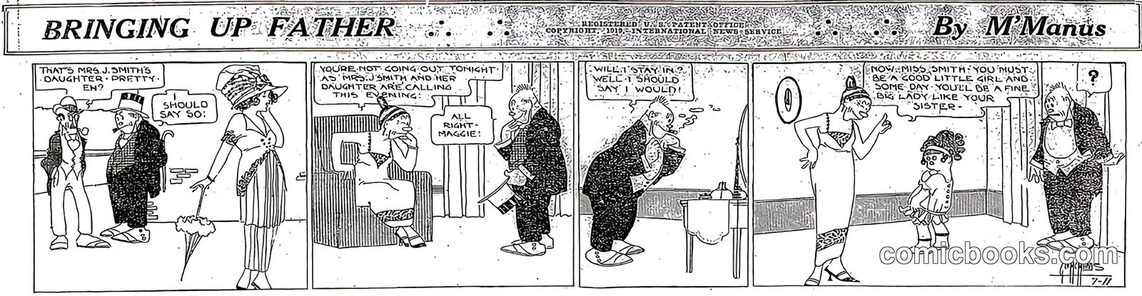 Bringing Up Father — 1919-07-11