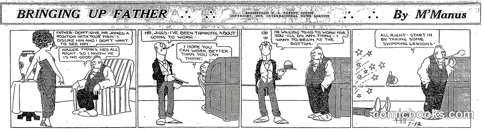 Bringing Up Father — 1919-07-12