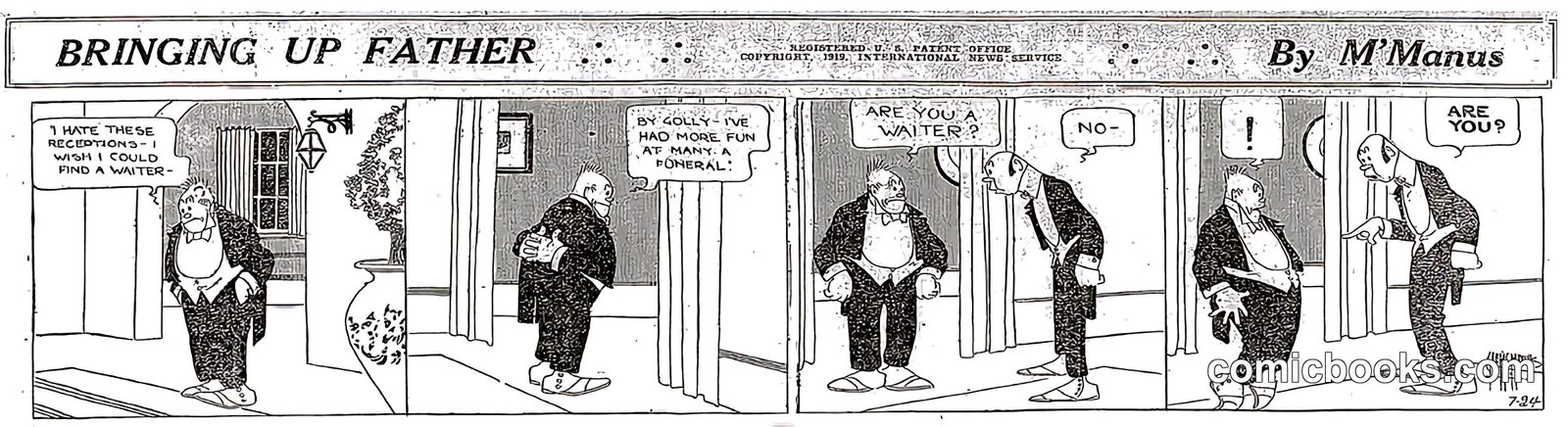 Bringing Up Father — 1919-07-24