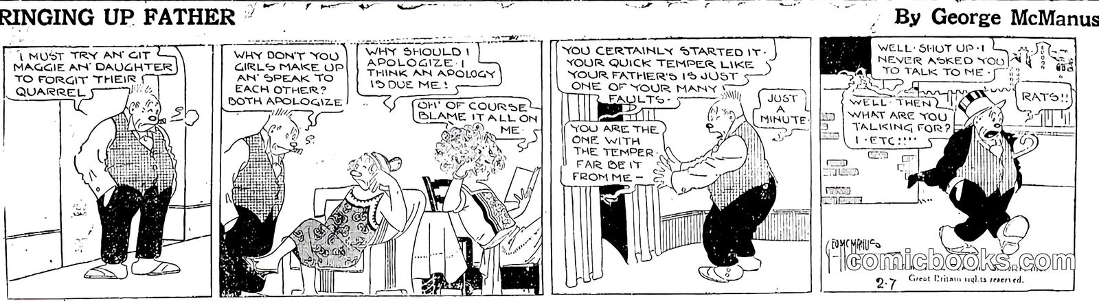 Bringing Up Father — 1925-02-07