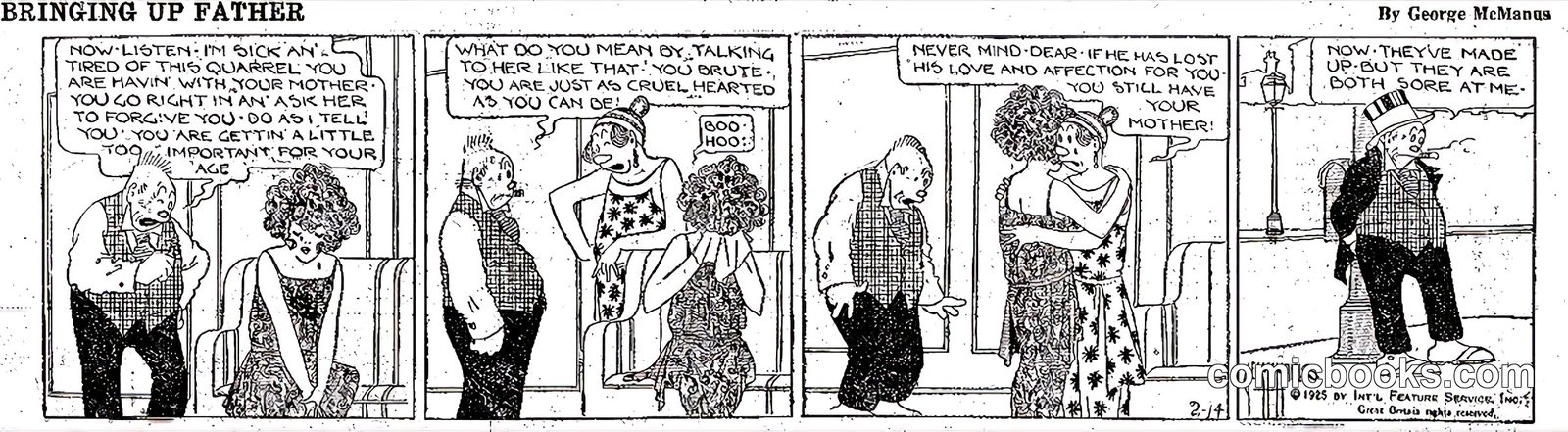 Bringing Up Father — 1925-02-14