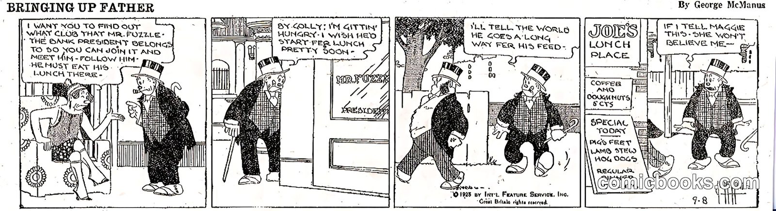 Bringing Up Father — 1925-09-08