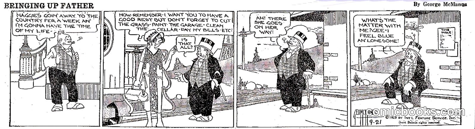 Bringing Up Father — 1925-09-21