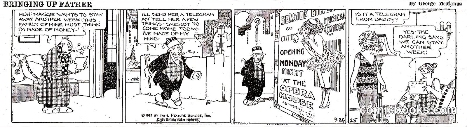 Bringing Up Father — 1925-09-26