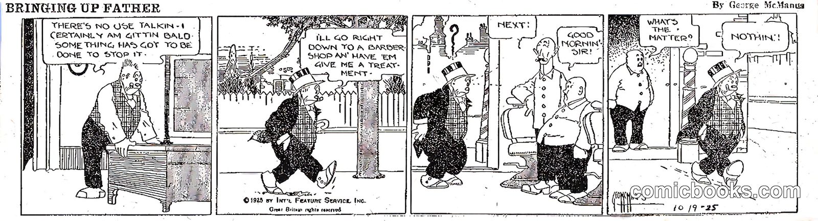 Bringing Up Father — 1925-10-19