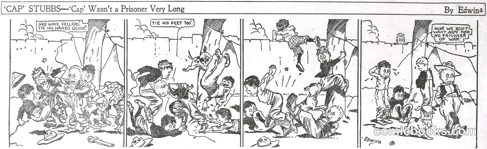 Cap Stubbs — 'Cap' Wasn't a Prisoner Very Long