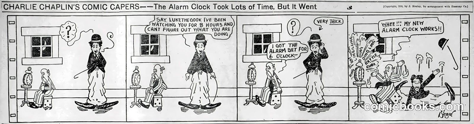 Charlie Chaplin's Comic Capers