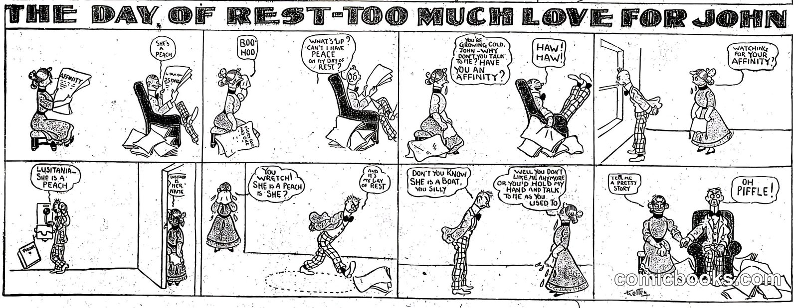 The Day of Rest—Too Much Love for John