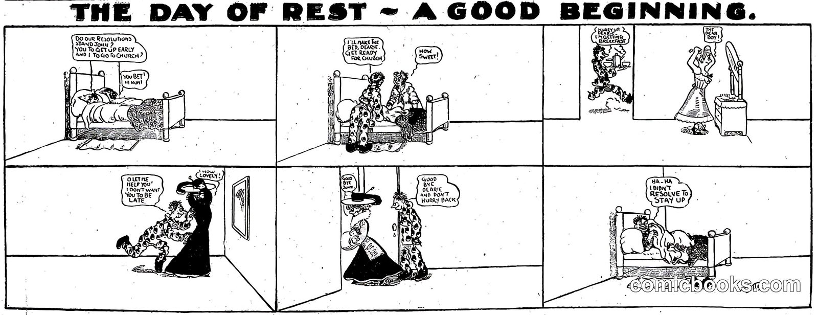 The Day of Rest—A Good Beginning
