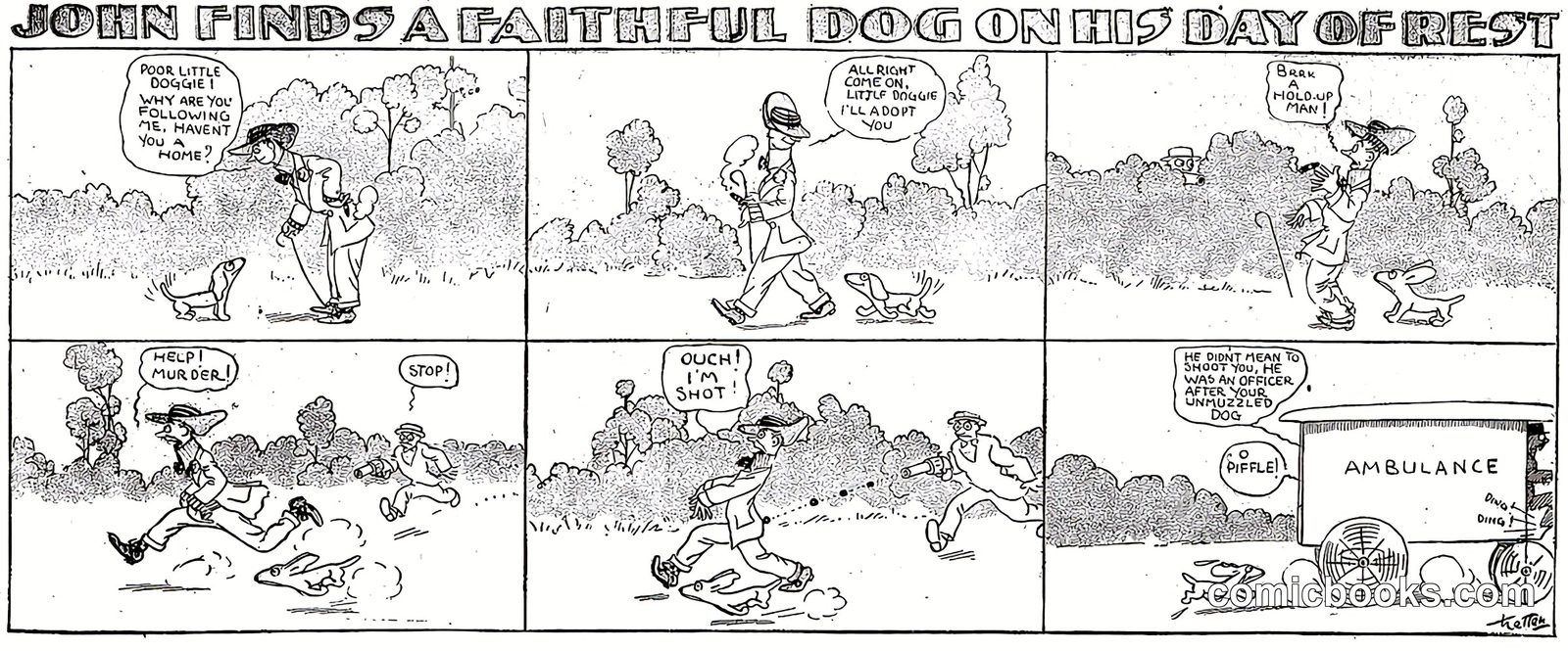 John Finds a Faithful Dog on His Day of Rest