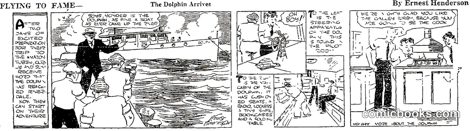 Flying to Fame: The Dolphin Arrives